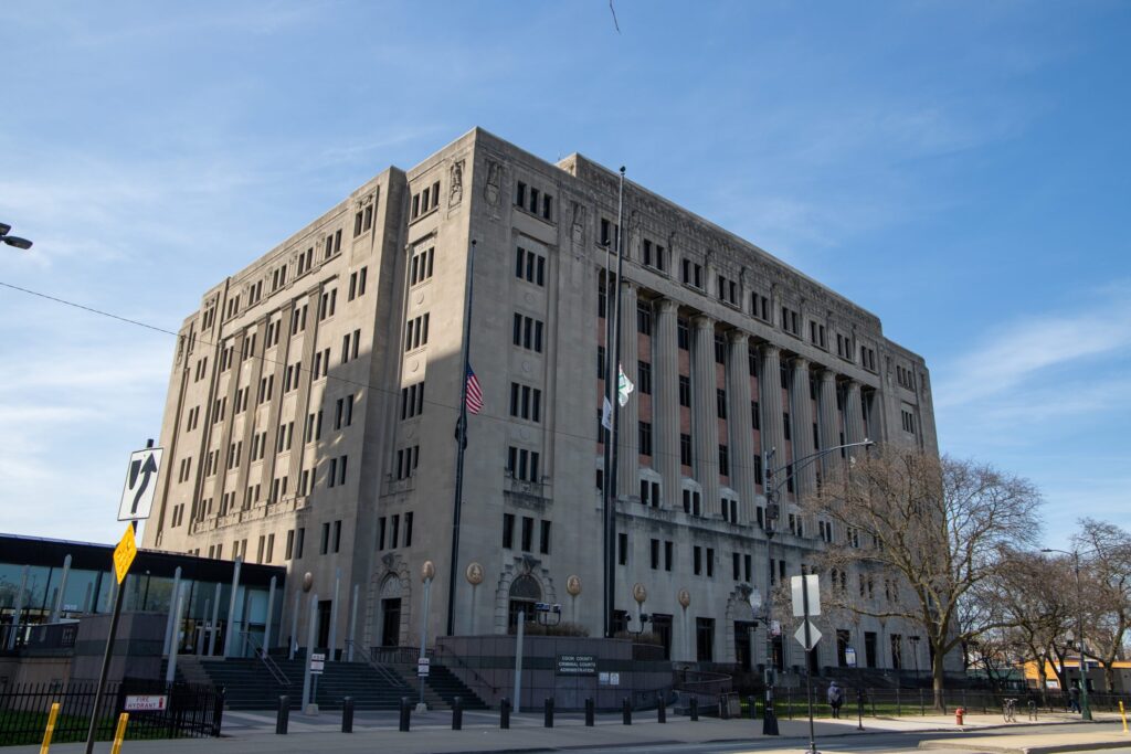 Cook County courthouse