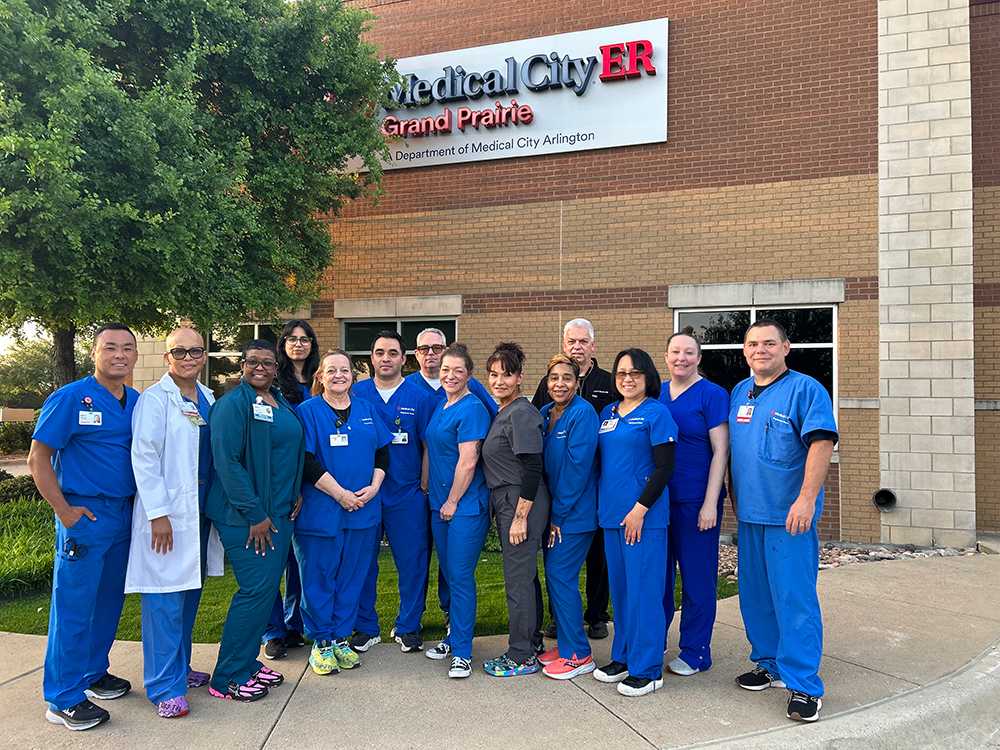 Medical City ER Grand Prairie colleagues 