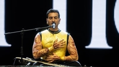 Rishab Rikhiram Sharma performed in Delhi on Sunday