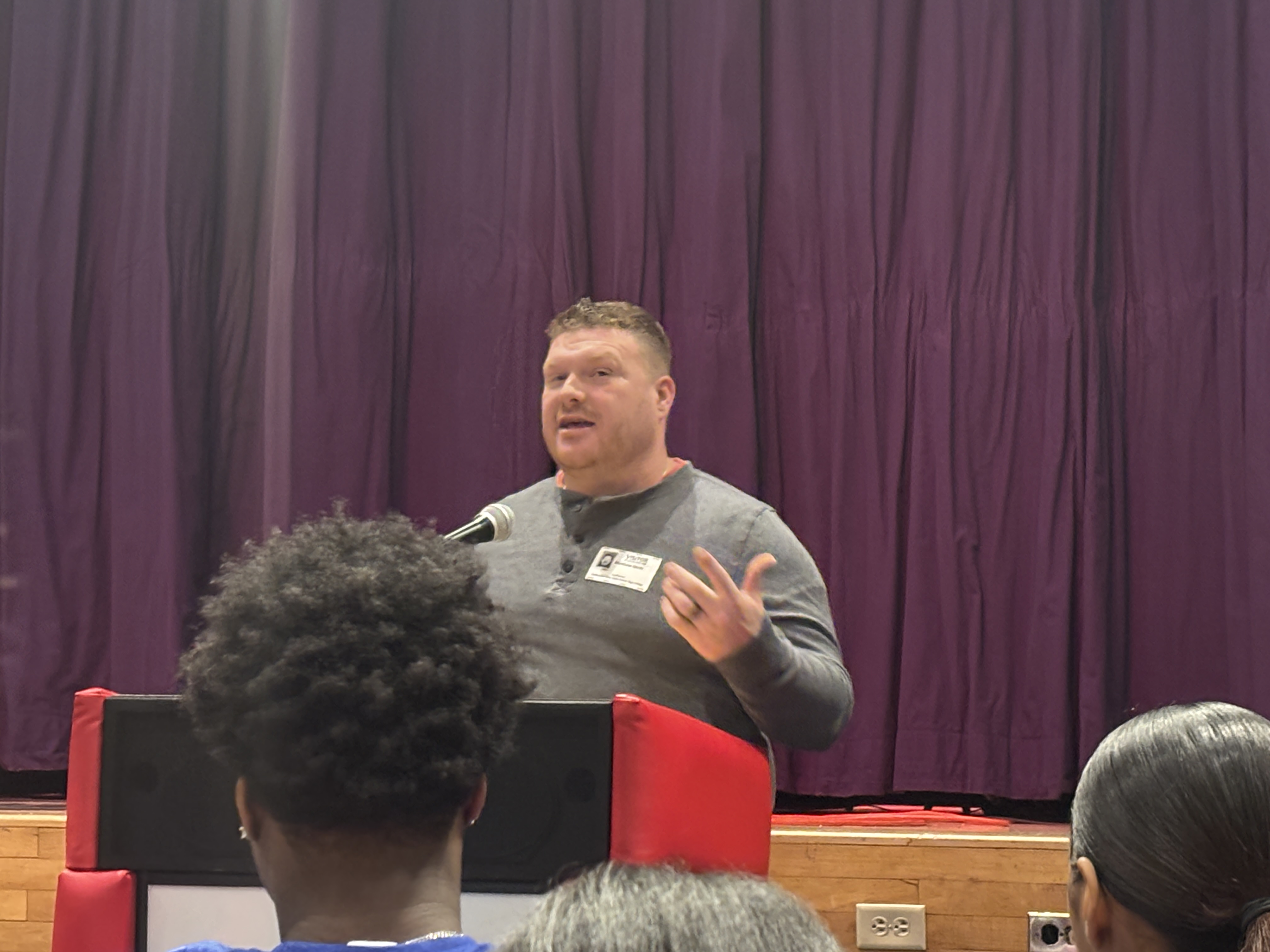 Guest speaker Dr. Matthew Spott, a NAMI board of directors...