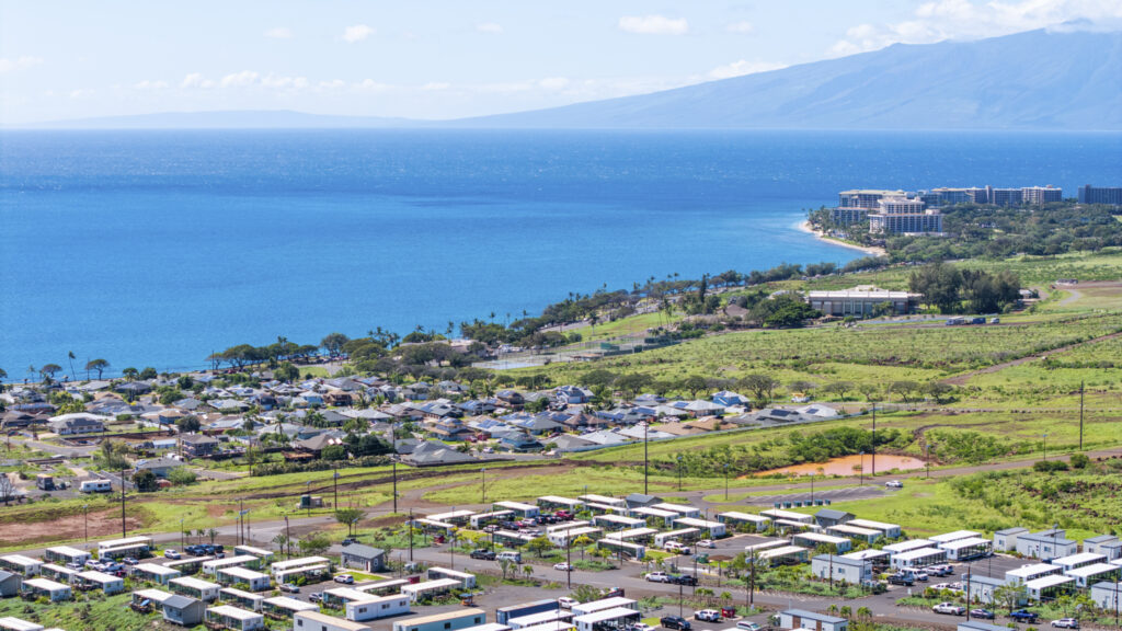 Lahaina is continuing to rebuild from the Aug. 8, 2023, wildfires that razed most of the West Maui town. (Sean Hower/Civil Beat/2026)