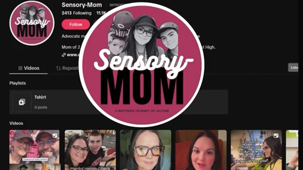 {p}Image from TikTok Sensory Mom home page. Inspired by her families' experience, Rochelle Montes started a TikTok channel called “Sensory Mom” to support mothers who may feel isolated or overwhelmed. April 27, 2026 (WSYX){/p}