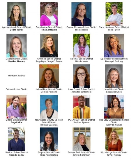 Headshots of all the district and charter Behavioral Health Professionals of the Year.