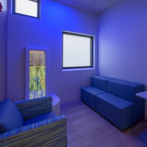 Children and Youth Crisis Wellness Center Light Therapy Room