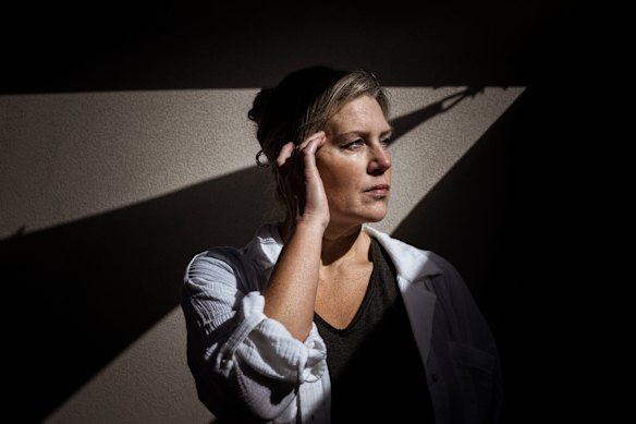 Rebekah Beddoe says the cascading medications she was prescribed after her undetected reaction to Zoloft made her unrecognisable to herself.