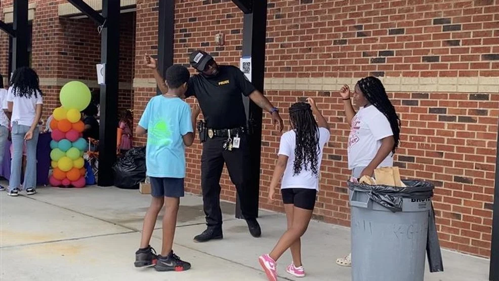Macon teacher, advocate hosts 'Khaza's Heart' community event in honor of late son at John R. Lewis Elementary on May 23, 2026 (Leah Kincaid, WGXA)