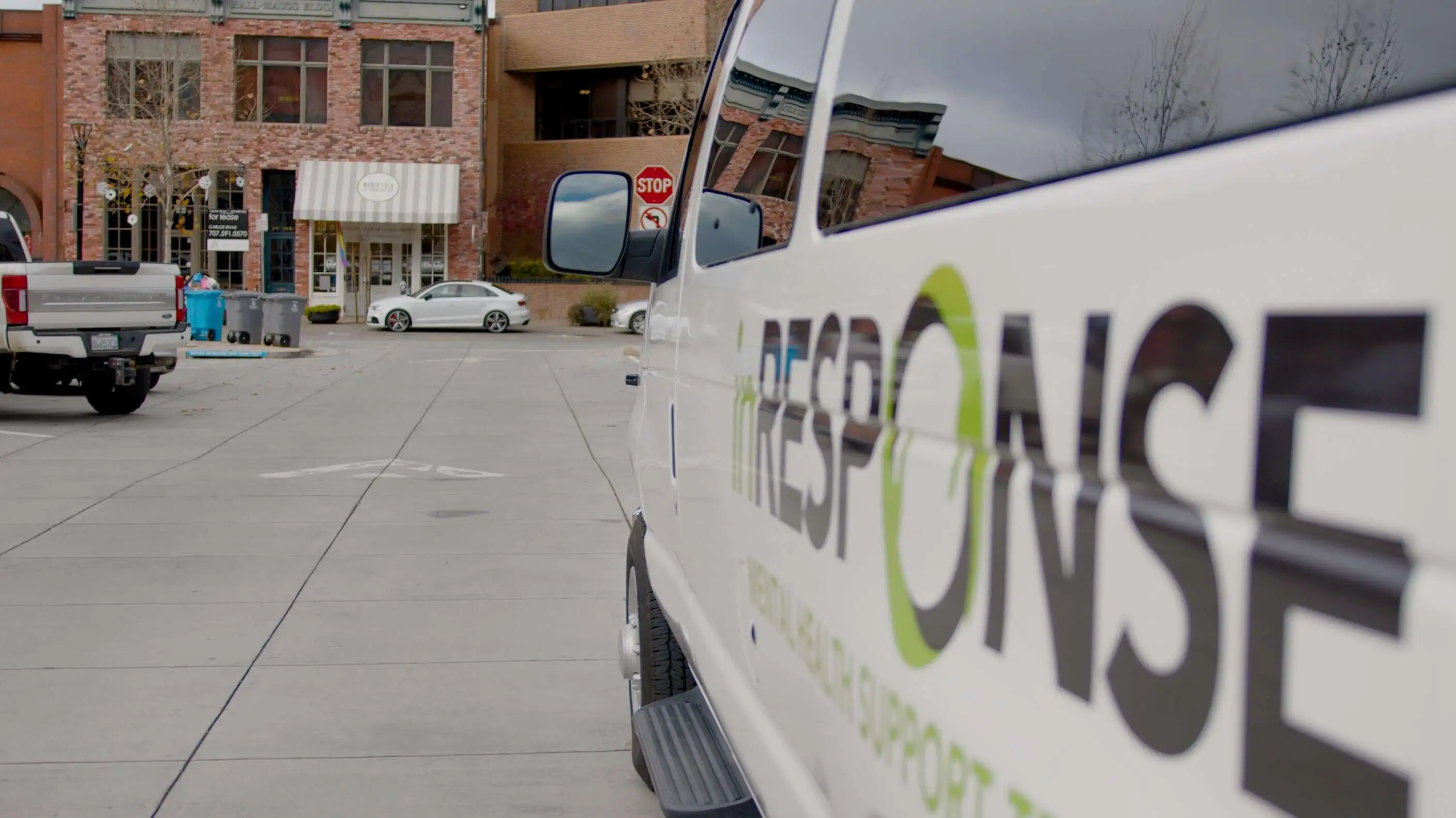 Santa Rosaâs inRESPONSE van. (The Press Democrat file)