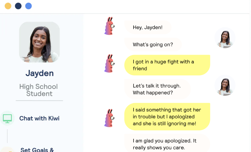 AI mental health apps for teens