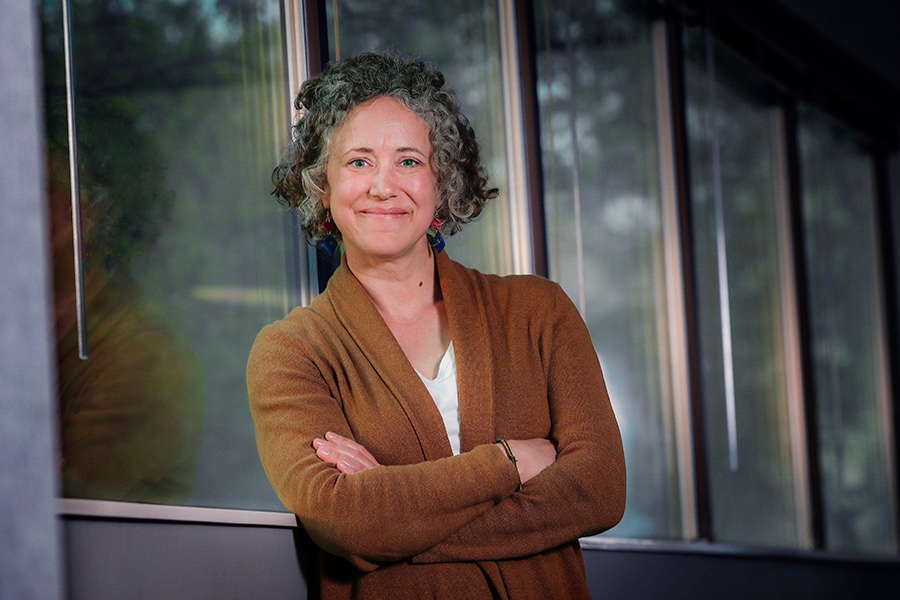 Carrie Henning-Smith in her office