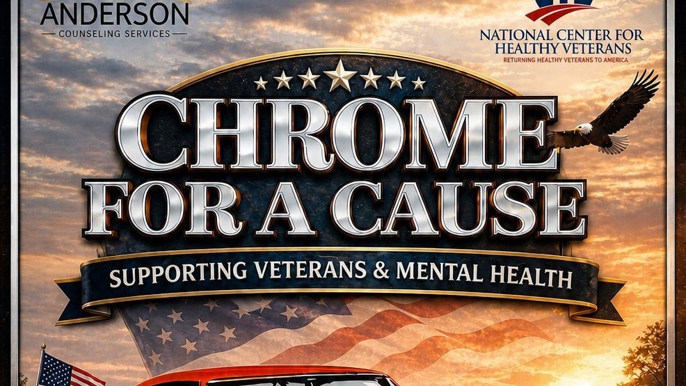A car show is being held Saturday, June 13, to support the National Center for Healthy Veterans. (Credit: JJ Rater)