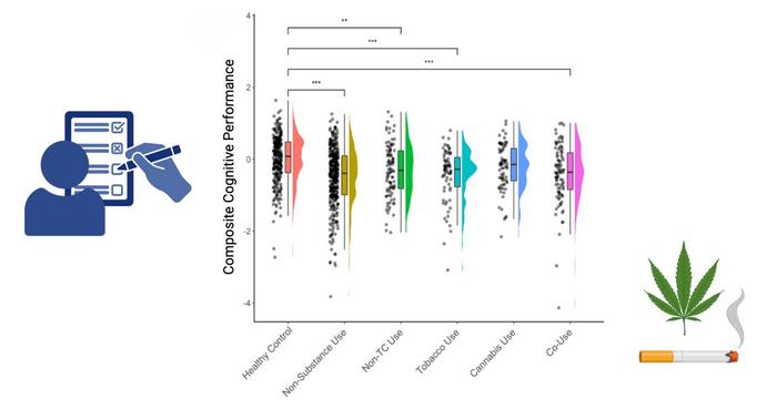 Cannabis and Tobacco Co-Use Is Associated with Impaired Neurocognitive Performance in Individuals at Clinical High Risk for Psychosis