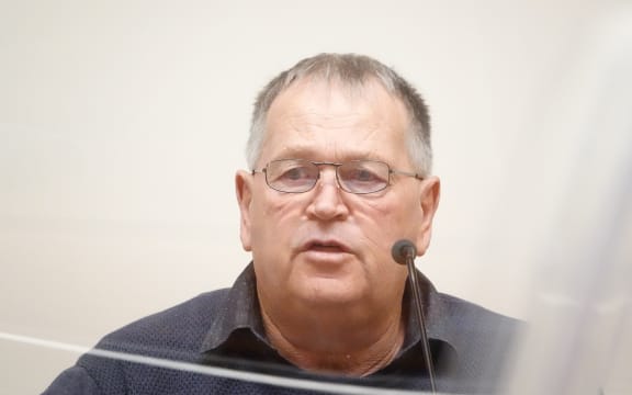Owen Hume at the inquest of his daughter Erica Hume who died in a suspected suicide when she was a Palmerston North Hospital mental health ward patient.