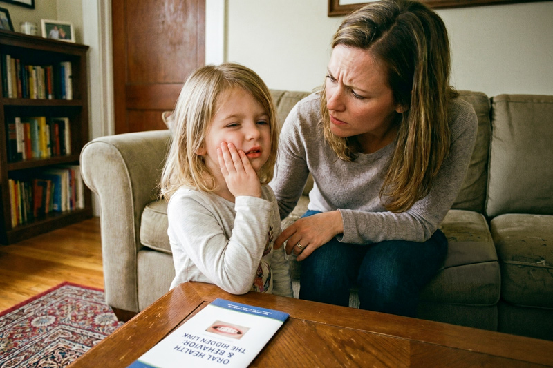 Child with Oral Pain and Concerned Parent