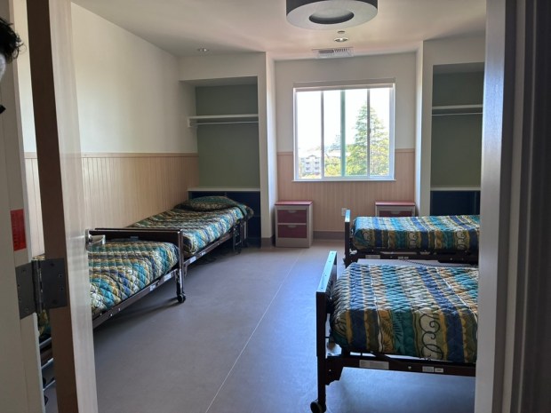 A residential unit inside the Sí Se Puede Behavioral Health Center in Watsonville. The unit houses four clients and is a part of a larger building with a community center, commercial-grade kitchen and in-house medical services. (Gabrielle Gillette Santa Cruz Sentinel)