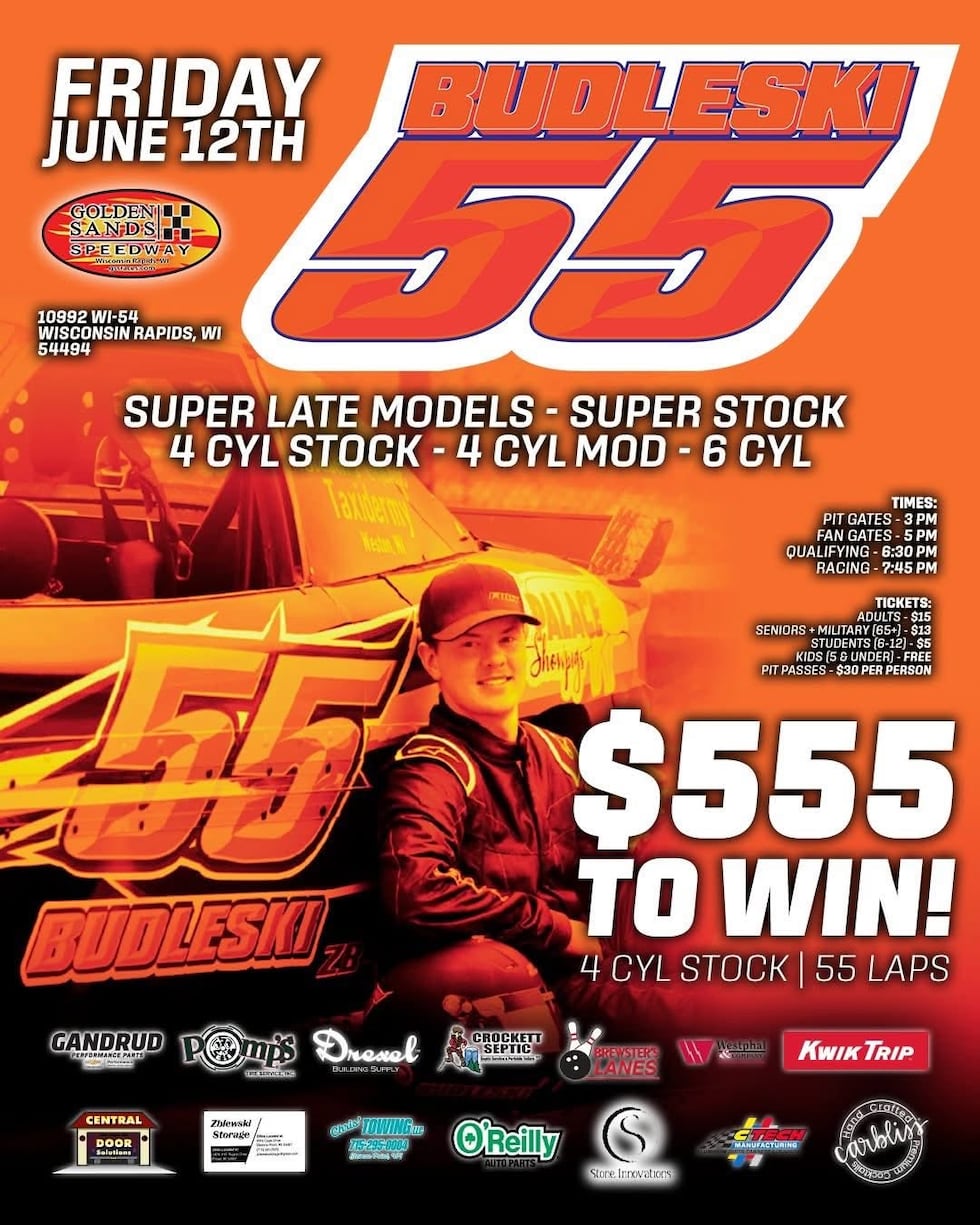 55 lap race on Wausau teen
