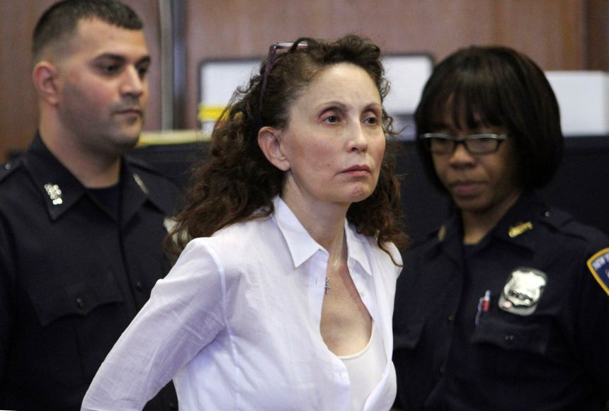 Gigi Jordan, the mother convicted of killing her 8-year-old son, appears in Manhattan Supreme court in New York in August 2011.