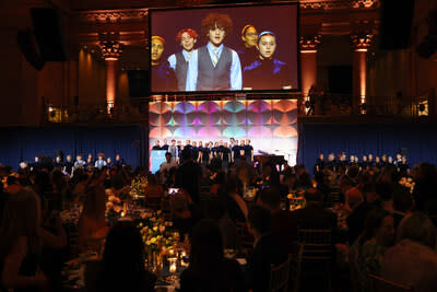 The Young People’s Chorus of New York City perform at JED's 2026 Annual Gala