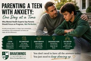 Braveminds Help Treat Boys' Teen Axiety