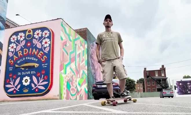 matthew snow, a york county resident, is embarking on a 3,000-mile skateboarding journey from new jersey to california to raise awareness for mental health and suicide prevention.