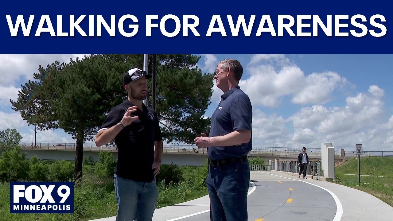Walking 1,776 miles for youth mental health